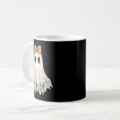 Coquette Lace Ghost Boo In Boojee Halloween Soky S Kaffeetasse (Vorderseite Links)