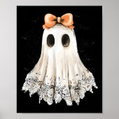 Coquette Lace Ghost Boo In Boojee Halloween Soky S Poster (Vorne)