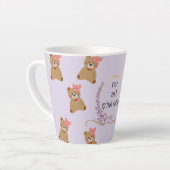 Coquette Latte Tasse (Linke Ecke)