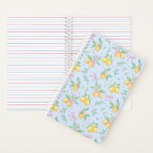 Coquette Lemon Blau Notizblock (Innen)