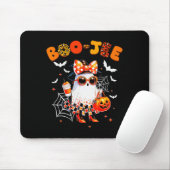 Coquette Leopard Ghost Coffee Boo-jee Halloween Bo Mousepad (Mit Mouse)