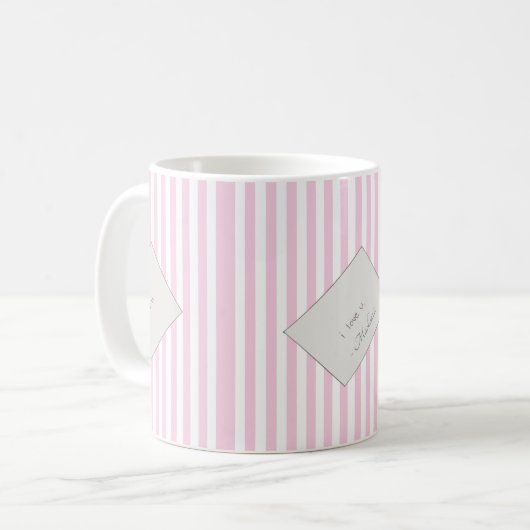 Coquette-Liebe Kaffeetasse (Vorderseite Links)