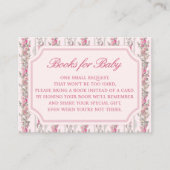 Coquette Liebe Shack Babydusche Bücher für Baby Begleitkarte (Vorderseite)