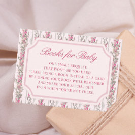 Coquette Liebe Shack Babydusche Bücher für Baby Begleitkarte