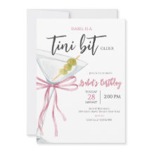 Coquette Martini Birthday