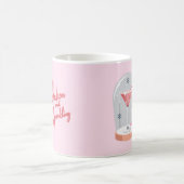 Coquette Martini Snow Globe Kaffeetasse (Mittel)
