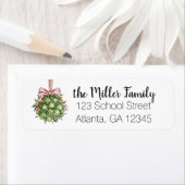 Coquette Mistletoe Aquarelladressen (Insitu)