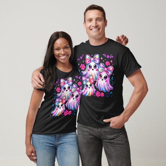 Coquette mit Blume T-Shirt (Unisex)