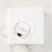 Coquette Monogramm-Abschluss Geschenkanhänger (Beispiel)