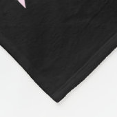 Coquette New Year 2026, Retro New Years, Disco Bal Fleecedecke (Ecke)