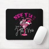 Coquette New Year Same Hot Mess 2025 Funny New Yea Mousepad (Mit Mouse)