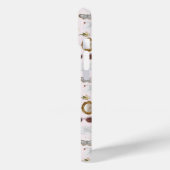 Coquette Niedlich Girly Pink Feminine Case-Mate iPhone Hülle (Rückseite / Links)