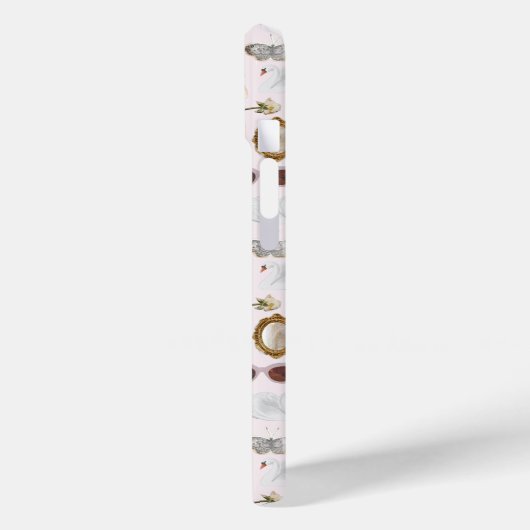 Coquette Niedlich Girly Pink Feminine Case-Mate iPhone Hülle (Rückseite / Links)