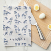 Coquette Niedlich Girly Pink Feminine Geschirrtuch (Viertel Falte)