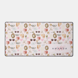 Coquette Niedlich Girly Pink Feminine Schreibtischunterlage