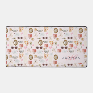 Coquette Niedlich Girly Pink Feminine Schreibtischunterlage