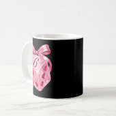 Coquette Nk Dice Bow Hearts 6 7 Preppy Valentine Y Kaffeetasse (Vorderseite Links)