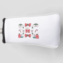 Coquette Nurse Bow Custom Nurse Weihnachten Weihna Golf Headcover