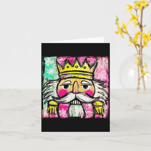 Coquette Nussknacker für Frauen Mädchen Kinder Tän Karte (Gelbe Blume)