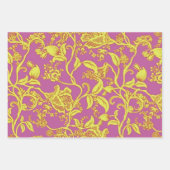 Coquette Orchid Geschenkpapier Set (Vorderseite 2)