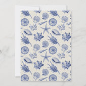 Coquette Oyster Roast Party Einladung (Rückseite)