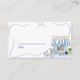 Coquette Parisian Café Französisch Platzkarte