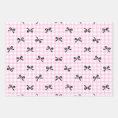Coquette Pastel Cute Wrapping Paper Geschenkpapier Set (Vorderseite 3)