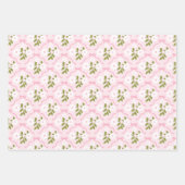 Coquette Pastel Cute Wrapping Paper Geschenkpapier Set (Vorderseite 2)