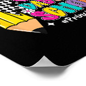 Coquette Pencil I Survived 67 Days Of School Princ Poster (Ecke)
