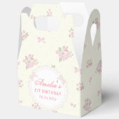 Coquette Pink Bow Birthday Gefälligkasten Geschenkschachtel (Offen)