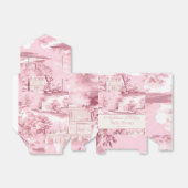 Coquette Pink Bow Brautparty Geschenkschachtel (Ungefaltet)