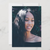 Coquette Pink Bow Cheers 21. Geburtstag Foto Einladung (Rückseite)