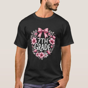 Coquette Pink Bow Frauen Lehrerin Wertschätzung T-Shirt