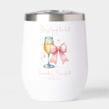 Coquette Pink Bow Junggeselinnen-Abschied