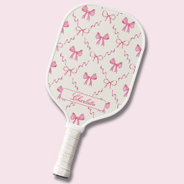 Coquette Pink Bow Pickleball Schläger