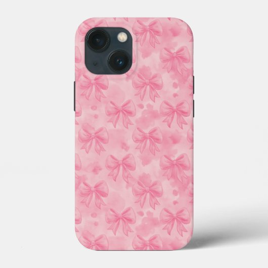 Coquette Pink Bows Case-Mate iPhone Hülle (Rückseite)