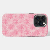 Coquette Pink Bows iPhone Hülle (Rückseite (Horizontal))