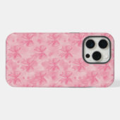 Coquette Pink Bows iPhone Hülle (Rückseite (Horizontal))