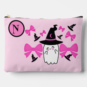 Coquette Pink Halloween Ghost Hexenkostüm Zubehörtasche