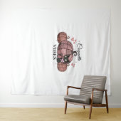 Coquette Pink Pumpkin Cat Classic T - Shirt Wandteppich (Beispiel (Horizontal))