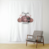 Coquette Pink Pumpkin Cat Classic T - Shirt Wandteppich (Beispiel)