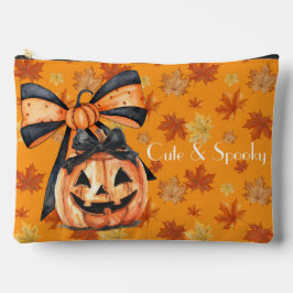 Coquette Pumpkin Fall/Halloween Cute  Zubehörtasche