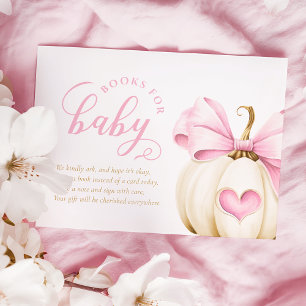 Coquette Pumpkin Girl Books for Baby Begleitkarte