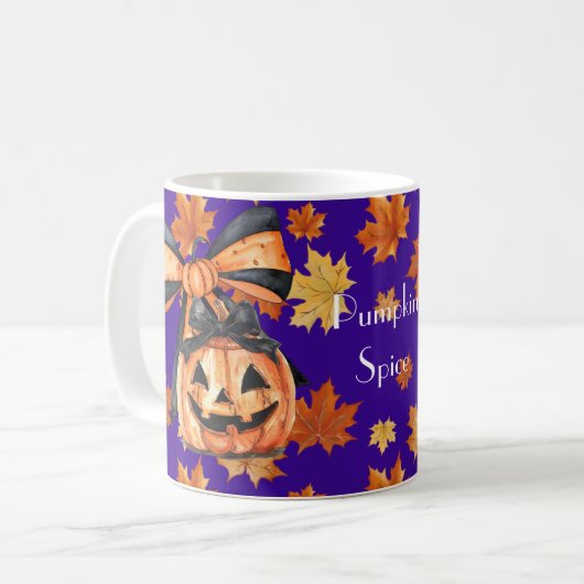 Coquette Pumpkin Spice Halloween  Kaffeetasse (Vorderseite Links)