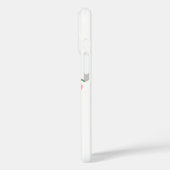 Coquette Red Lips Rosa Ribbon Bow Case-Mate iPhone Hülle (Rückseite / Links)