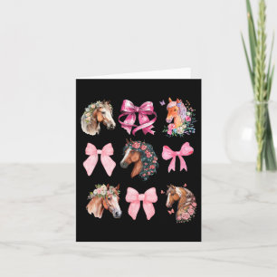 Coquette Reiten Wildblumen Reiten Karte