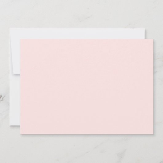 Coquette Ribbon Abschluss Monogram Wappen Einladung (Rückseite)