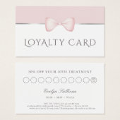 Coquette Rosa Bug-Loyalkarte (Vorne & Hinten)