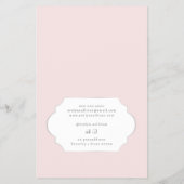 Coquette Rosa Bug Preisliste Flyer (Hinten)