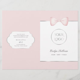 Coquette Rosa Bug Services Menübroschüre